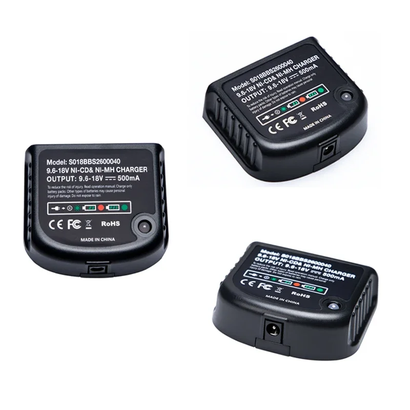 Carregador de substituição para Black & Decker 9.6V-18V A12 A12-X Hpb18-Ope Hpb12 Hpb14 DB18V Fsb18 Fs120Bx NI-CD NI-MH Carregador de bateria