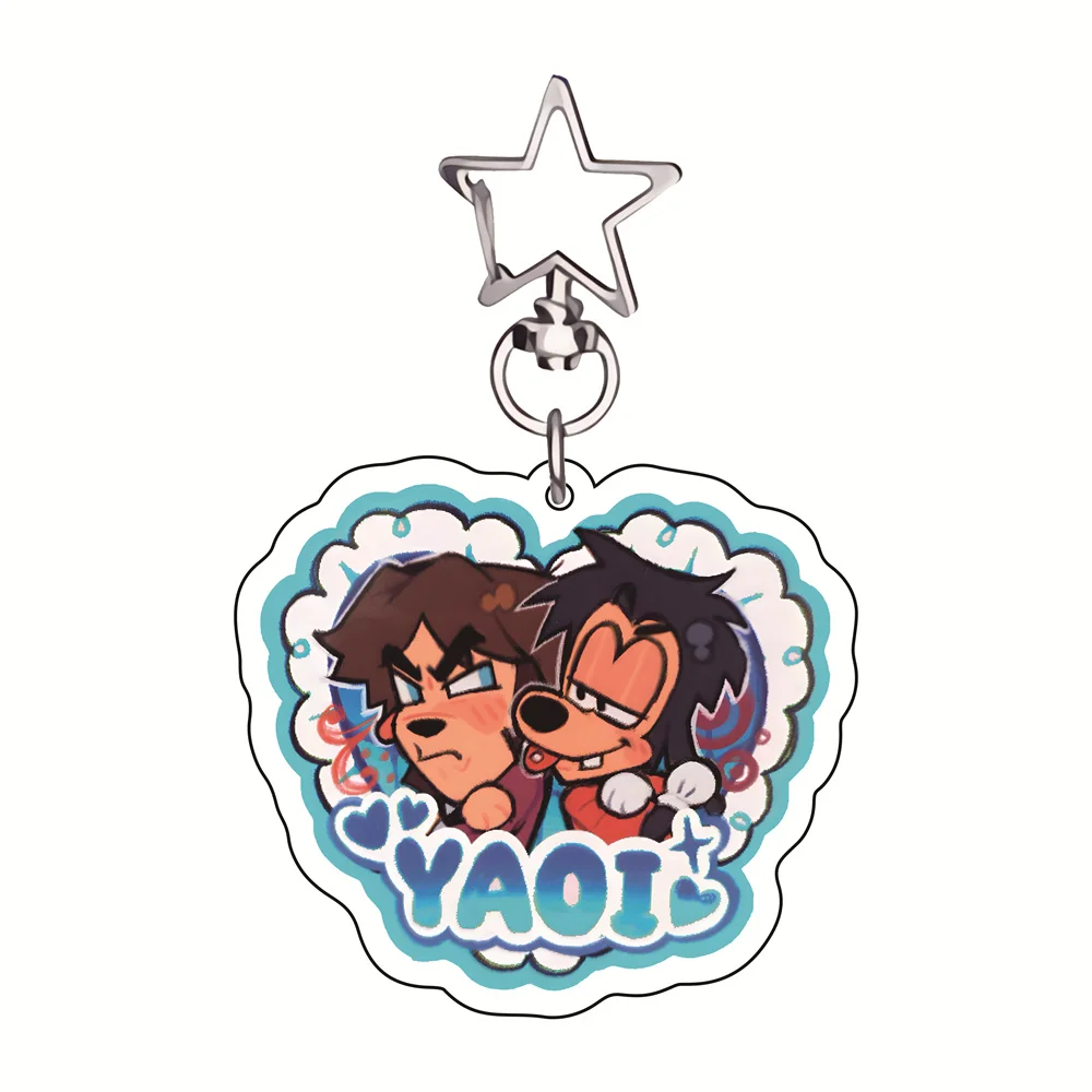 Multi-Fandom Yaoi-Paar 6cm Acryl-Schlüsselanhänger Verschiedene IP-Charaktere Figuren Anime-Anhänger Taschenanhänger Sammlerstück Fan-Geschenk – Detail 12