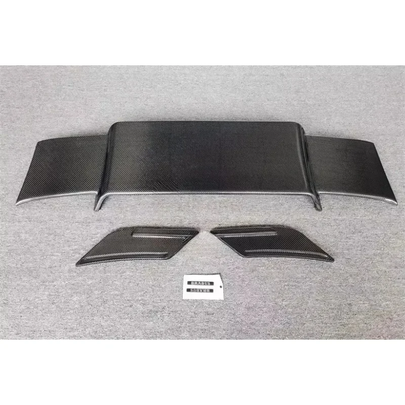 B Style Carbon Fiber Rear Spoiler Rear Wing for  G-Class W464 G500 G63 G350