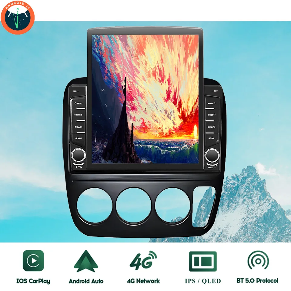 Android 14 8g ram 128g para honda crv CR-V 1995 - 2001 autoradio multimídia player de áudio de vídeo unidade principal de navegação gps dab +