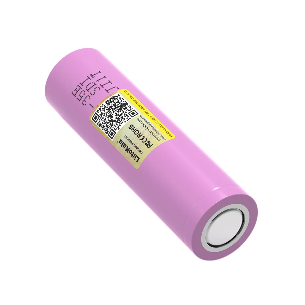 LiitoKala Original 3.7V 3500mAh INR18650-35E Lithium Rechargeable Battery For Flashlight batteries