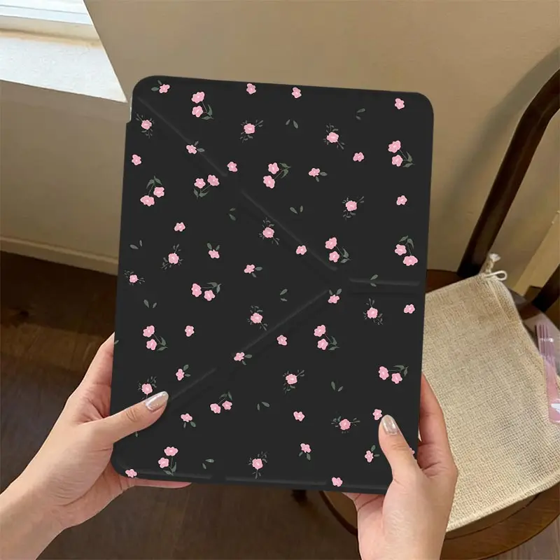 3+Y Multi-Angle Stand Cover For iPad 10.2 7/8/9 4/5th 10.9 10th IPad Mini6 8.3 Air3 10.5 Pro11 iPad A16 2025 11th Air11/13