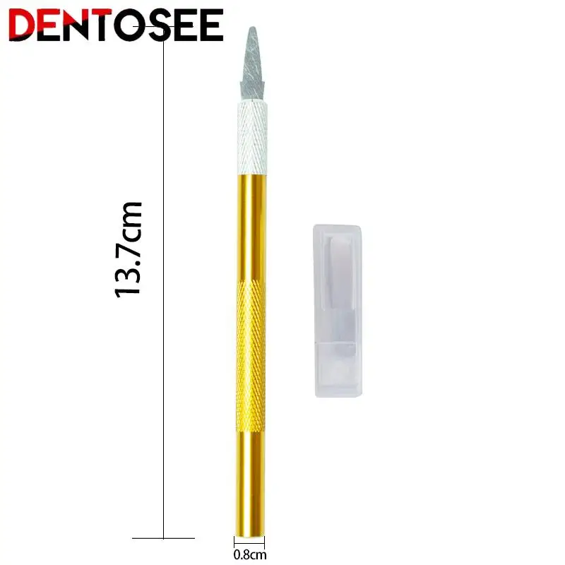 

Dental Suture Knife Ultra-Thin Nano Tooth Carving Shaping Pen for Processing Dental Crevices Veneer Tool