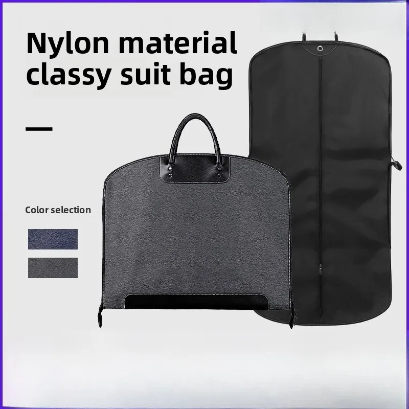 Luxury Nylon Suit Storage Bag High Grade Coat Dust Cover Anti Wrinkle Garment Protector For Formal Wear Closet Organization