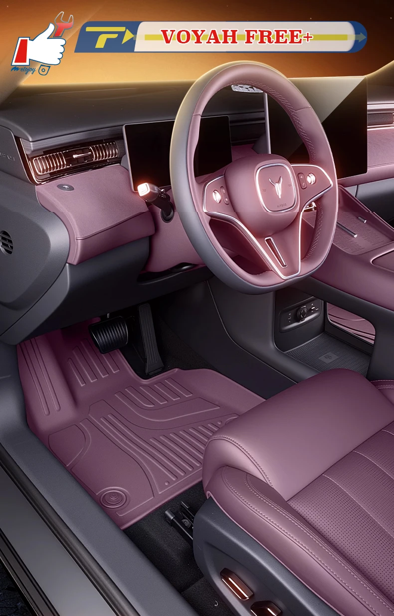 

Left-hand Drive Car Floor Mat For VOYAH FREE+ 2025 Full-Surrounded Foot Mat Mat Floor Liner Floor Carpet Water-proof Mat