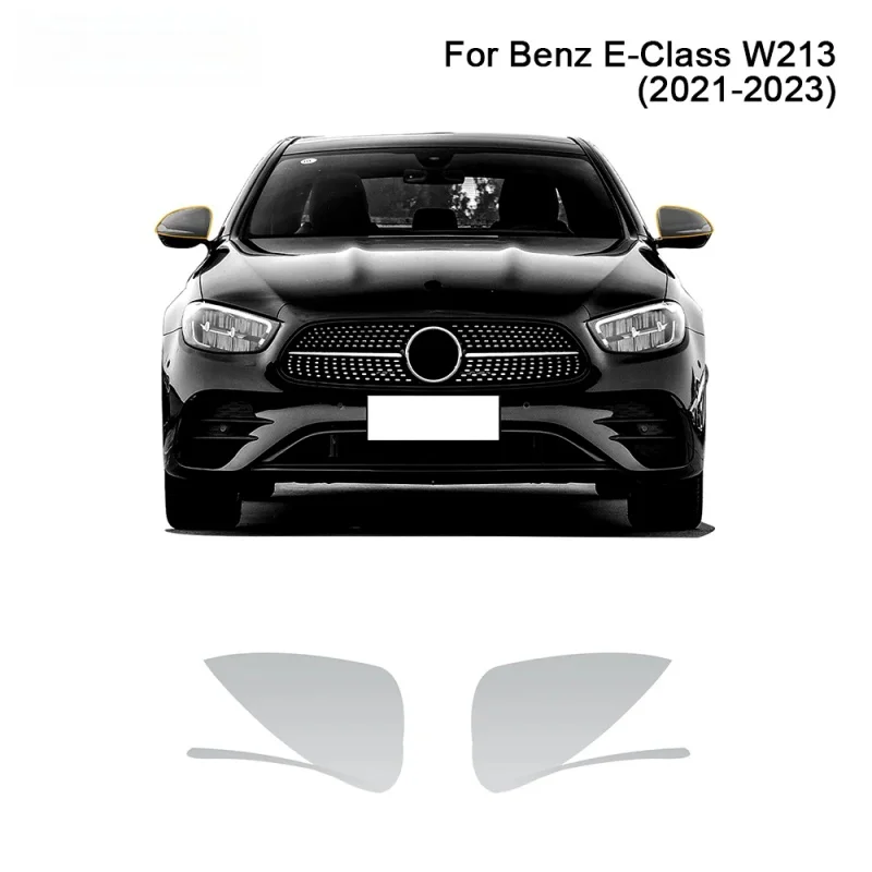 Pre Cut PPF For Mercedes Benz E Class W213 2021 2022 2023 Paint Protection Film Headlight Rear view Mirror Clear Anti Scratch