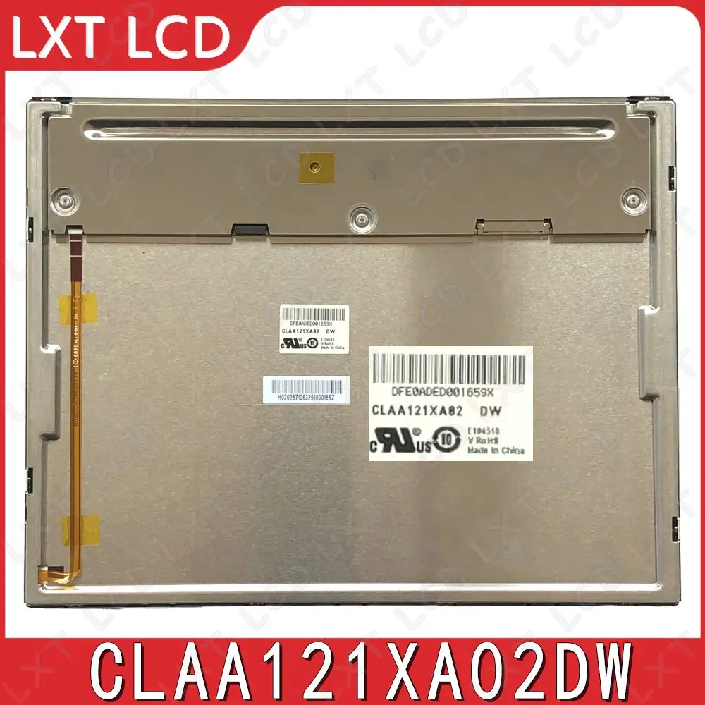 

ЖК-дисплей для CLAA121XA02, оригинальный 12,1-дюймовый экран с разрешением 1024×768, совместимый с промышленными устройствами.