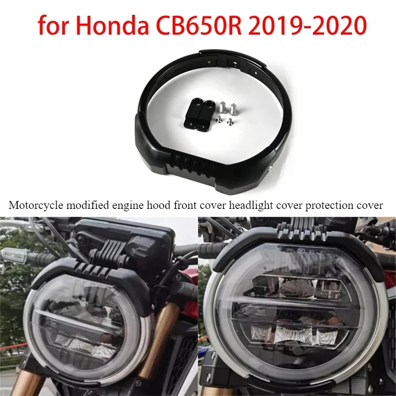 

Motorcycle modified engine hood front cover headlight cover protection cover for Honda CB 650 R CB650R 2019 2020