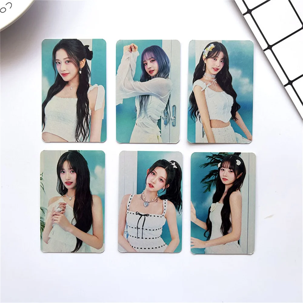 KPOP Wonyoung Photocards Albums ALIVE Postcard Yujin Gaeul LIZ Rei Leeseo Lomo Card Fans Collection Gift