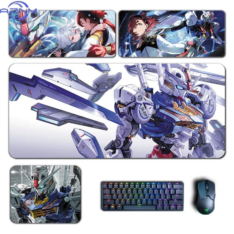 Anime The Witch From Mercury Mouse Pad Cool Gundam Mousepad Computer Laptop Gamer Padding Desk Mats-wz588-HH8