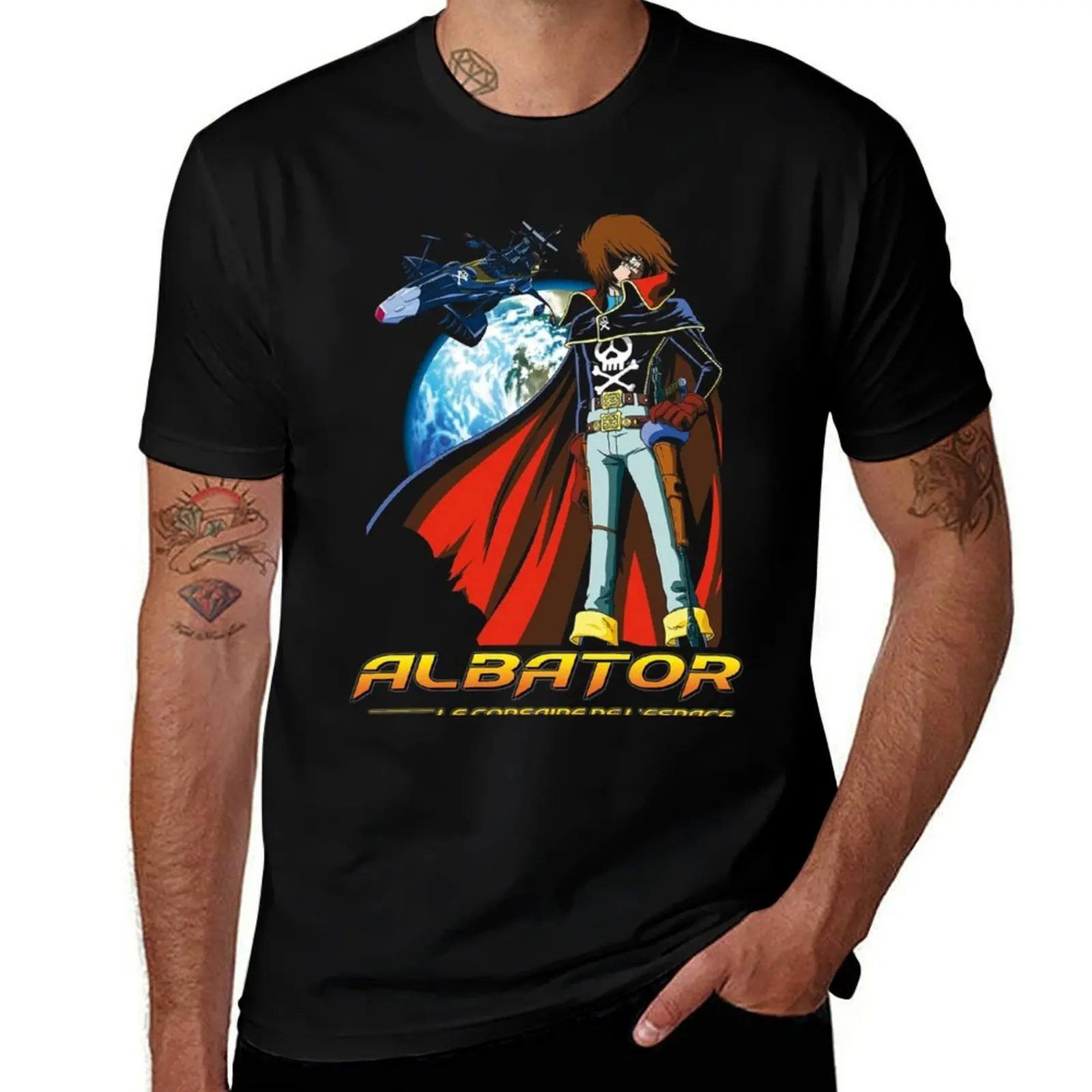 ALBATOR T-Shirt anime tshirt funny t shirts man man t shirts high quality luxury brand T-shirt