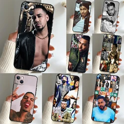 Singer Romeo Santos Case For iPhone 13 11 14 12 15 16 Pro Max Plus XR X XS Max 12 13 Mini Soft Cover