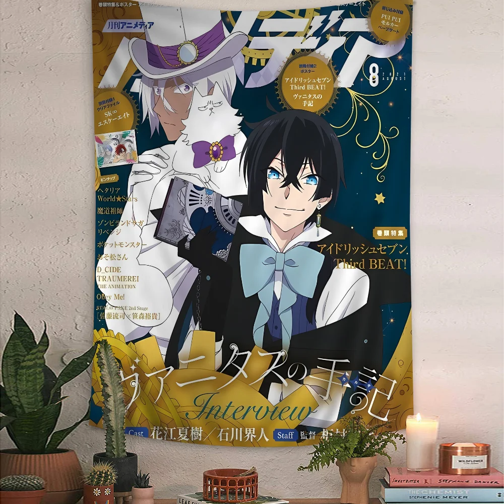 

The Case Study Of Vanitas Cartoon Tapestry Wall Hanging Decoration Household Home Decor