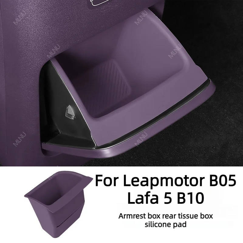 

Tissue Box Mat For Leapmotor B05 Lafa 5 B10 Accessories,Silicone Material,Non-Slip,Noise-Reducing,Anti-Aging UV Resistant