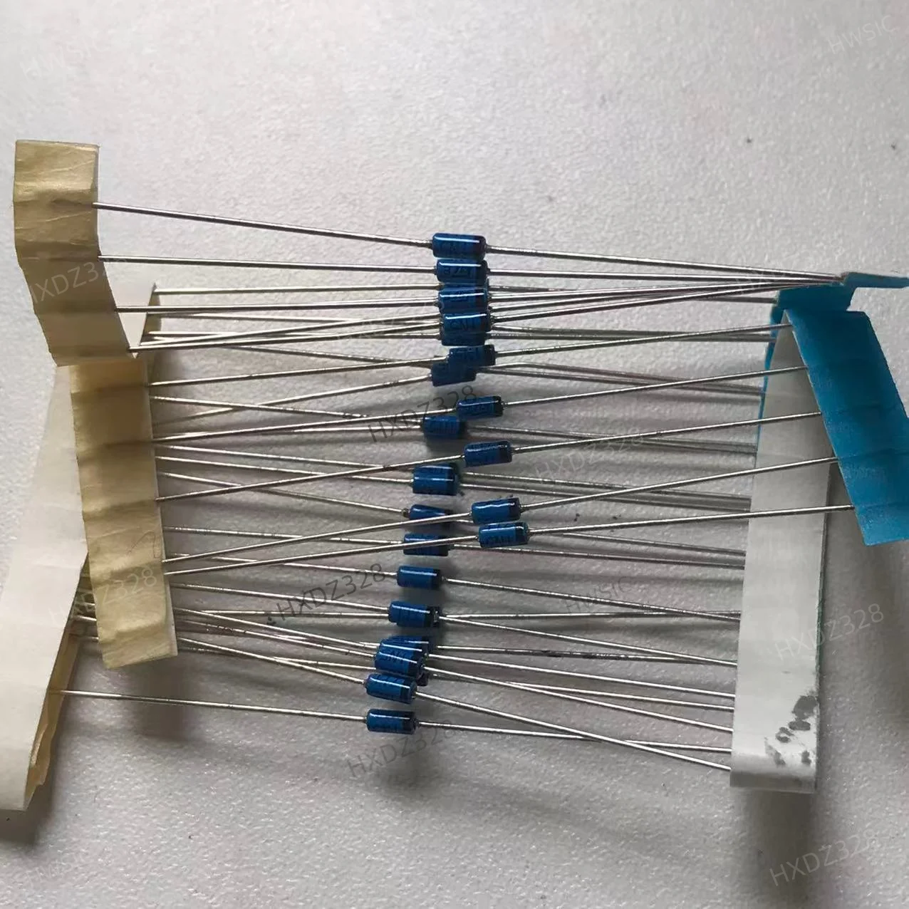 

50pcs/Lot UF4005 P6KE36CA P6KE12A IN5400 ER504 1N5711 1N4742 1N4735A Bat86+113 FR107 1N4001