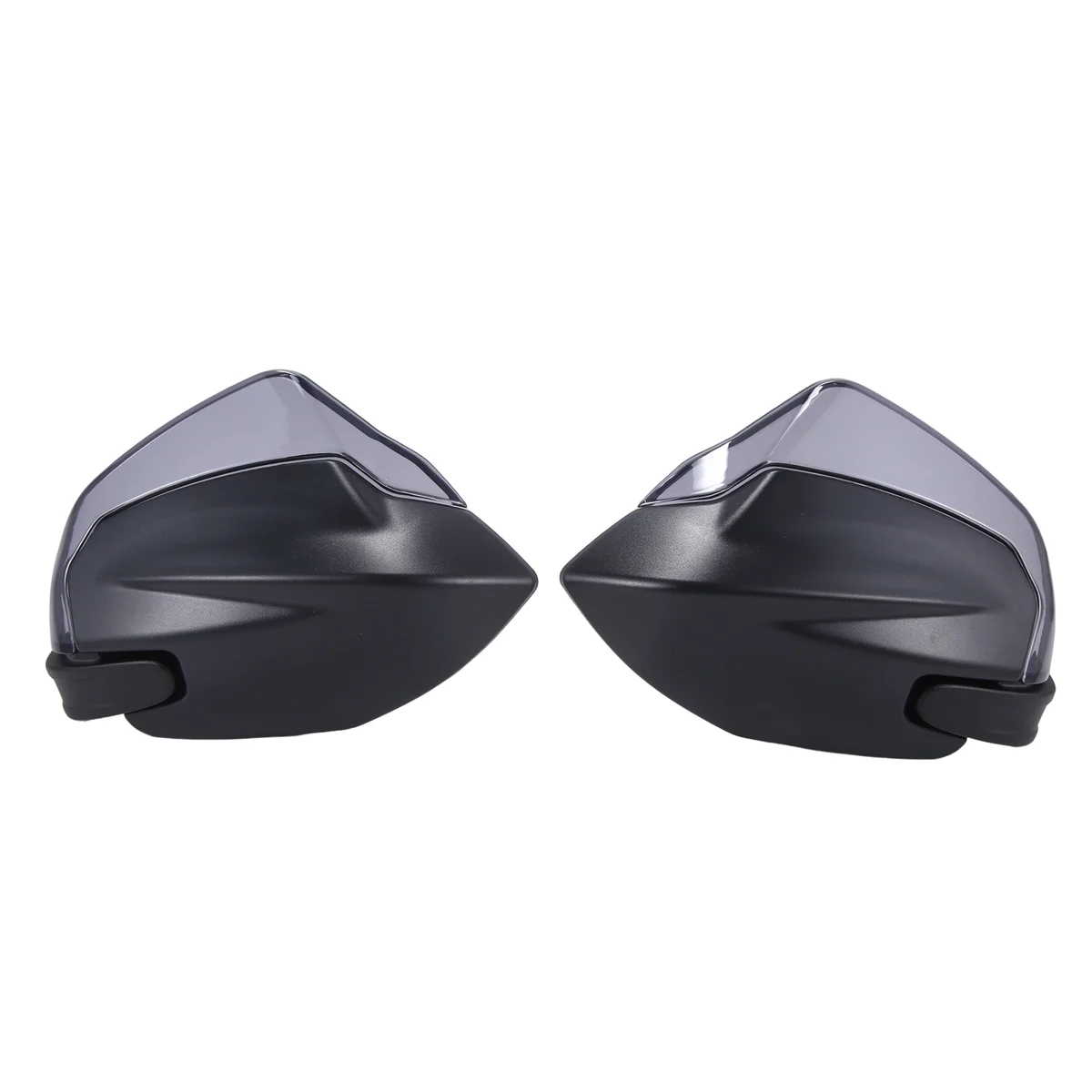 

Motorcycle Handguard Extensions Hand Guards Sliders for Ducati DesertX Rally Multistrada V4S V4 S Black & Smoke Gray