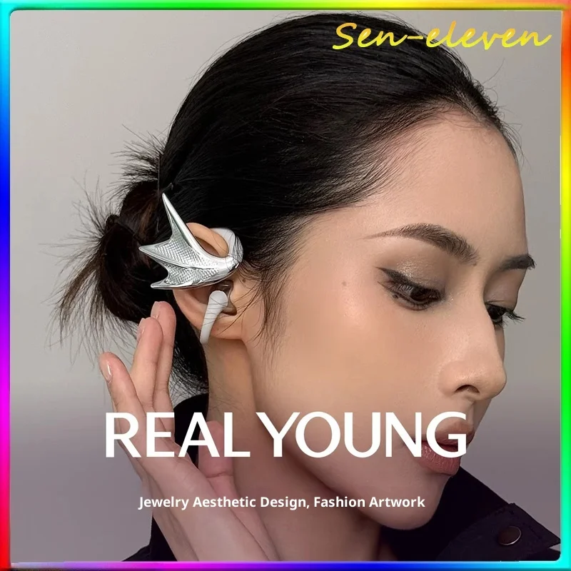 

Беспроводные спортивные наушники REAL YOUNG JWS Open Ear с функцией AI-перевода