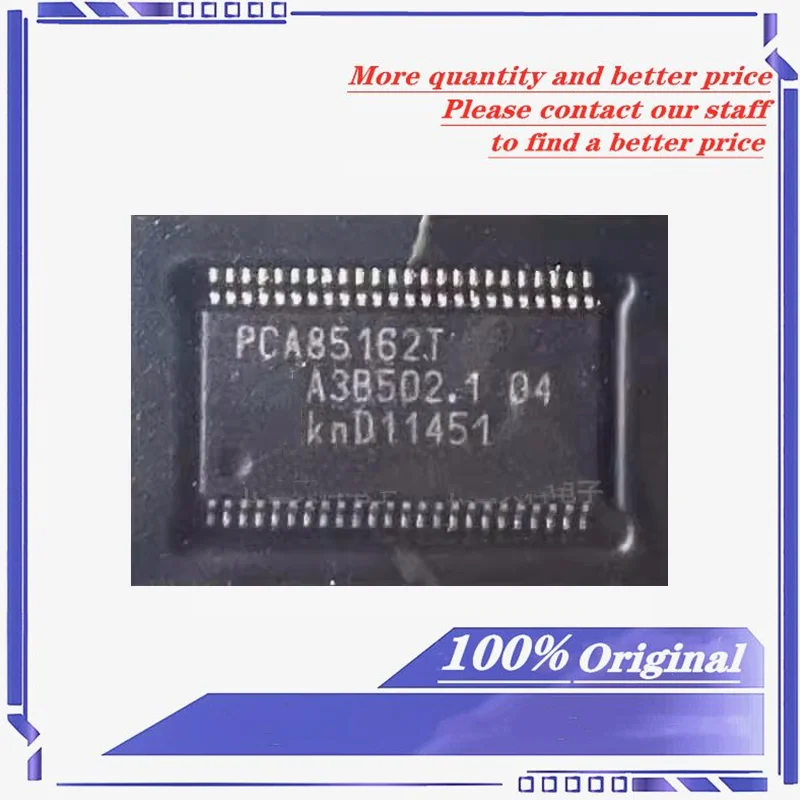 

1 шт./партия PCA85162T/Q900/1,1 TSSOP-48-6.1mm PCA85162T новый оригинальный спотовый сток