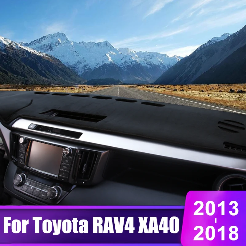 

For Toyota RAV4 XA40 2013 2014 2015 2016 2017 2018 Car Dashboard Sun Shade Cover Instrument Panel Non-slip Mat Accessories