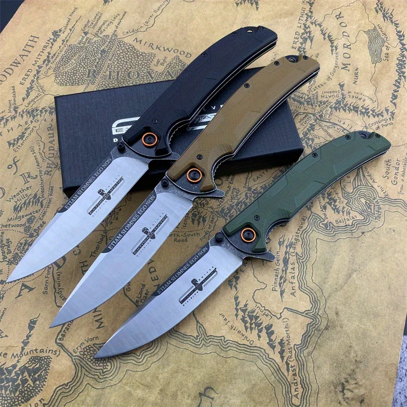 

Multiple Styles Folding Pocket Knife D2 Blade G10 Handle Outdoor EDC Camping Hiking Climbing Hunting Survival Tools Gift for Men