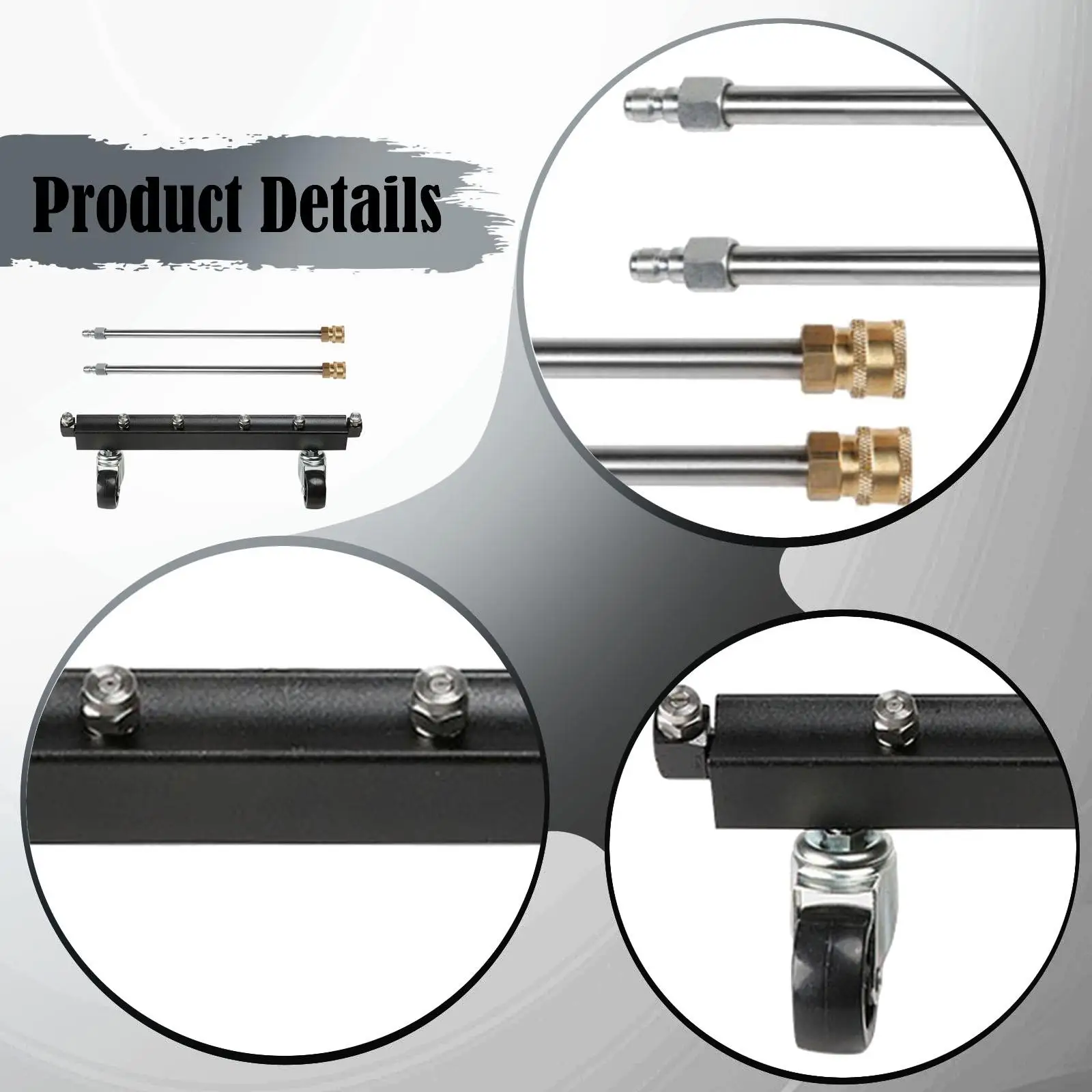 Undercarriage Cleaner Professional Versatile Surface Cleaner Attachment