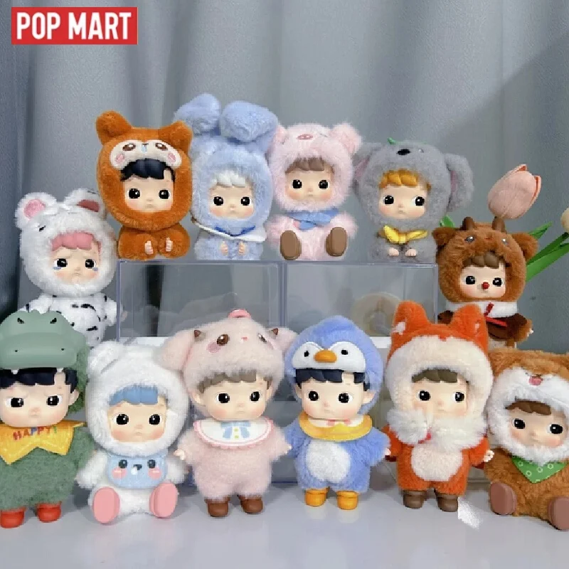 

POP MART HACIPUPU Snuggle With You Series Оригинальная слепая коробка Guess Bag Игрушки Кукла Симпатичная аниме-фигурка Настольный орнамент Mystery Box