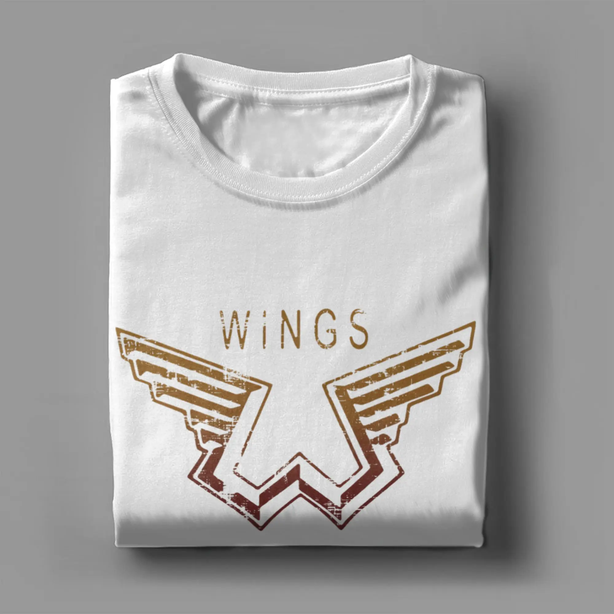 

Футболка Paul McCartney Wings Over The World, летние хлопковые футболки для мужчин, новинка, повседневная футболка, повседневная одежда Y2K