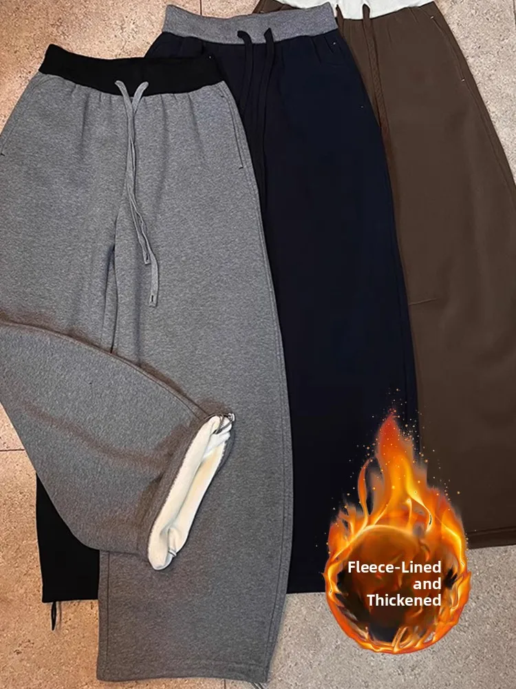 하이웨이스트 끈이 있는 신축성 있는 스포츠 캐주얼 팬츠 여성용 패치워크 나이프 슬리밍 다용도 바지