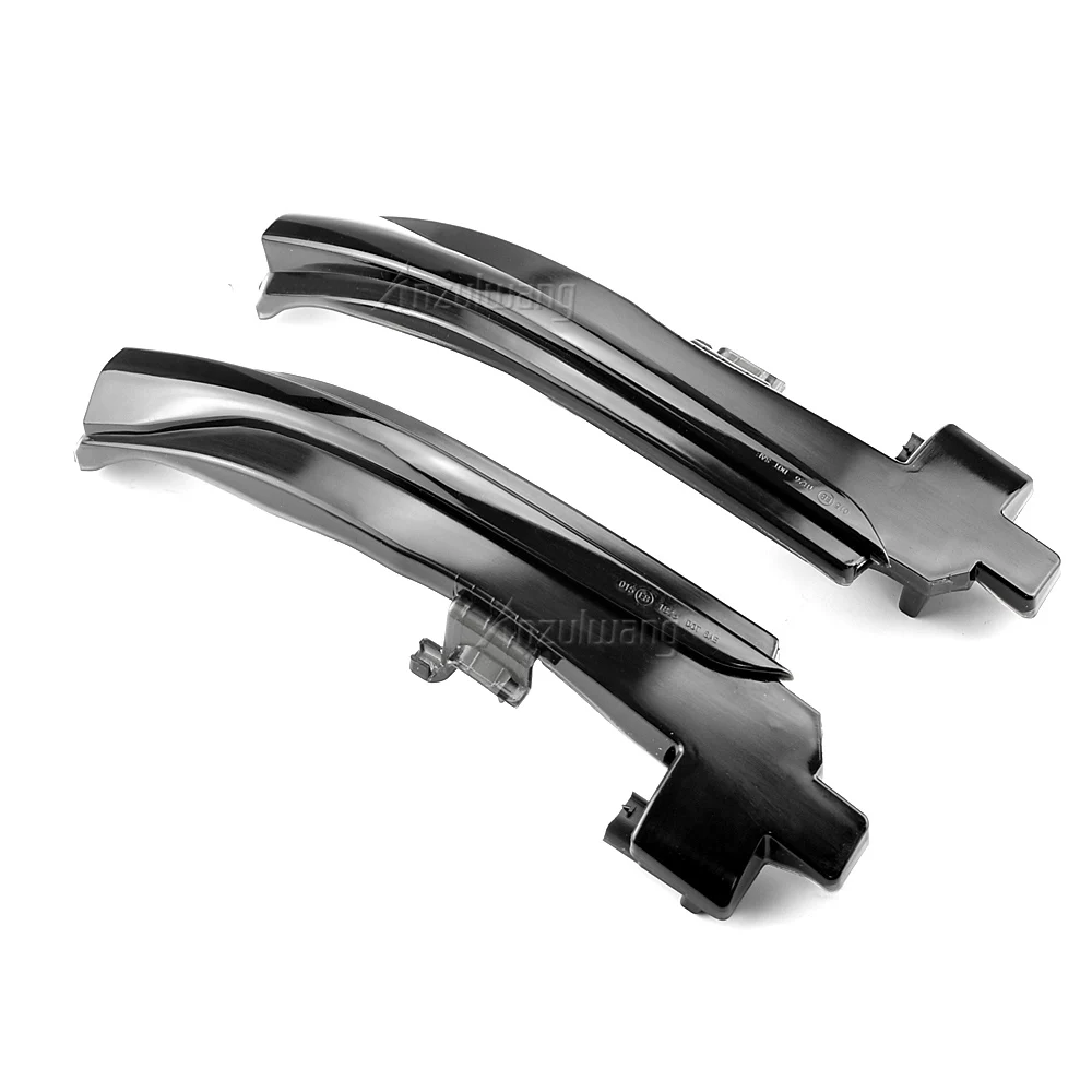 2 قطعة LED ديناميكية بدوره مصباح إشارة المتعري تدفق المياه الوامض ضوء وماض لفولفو S80 II 2012-2016 S60 II 2011-2018 #2