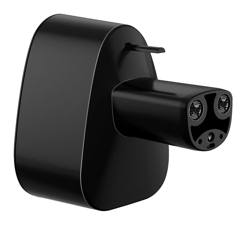 None Car Accessories Charging Adapter Auto Car Black For Tesla Models All ABS+copper Fast Charge New Practical
