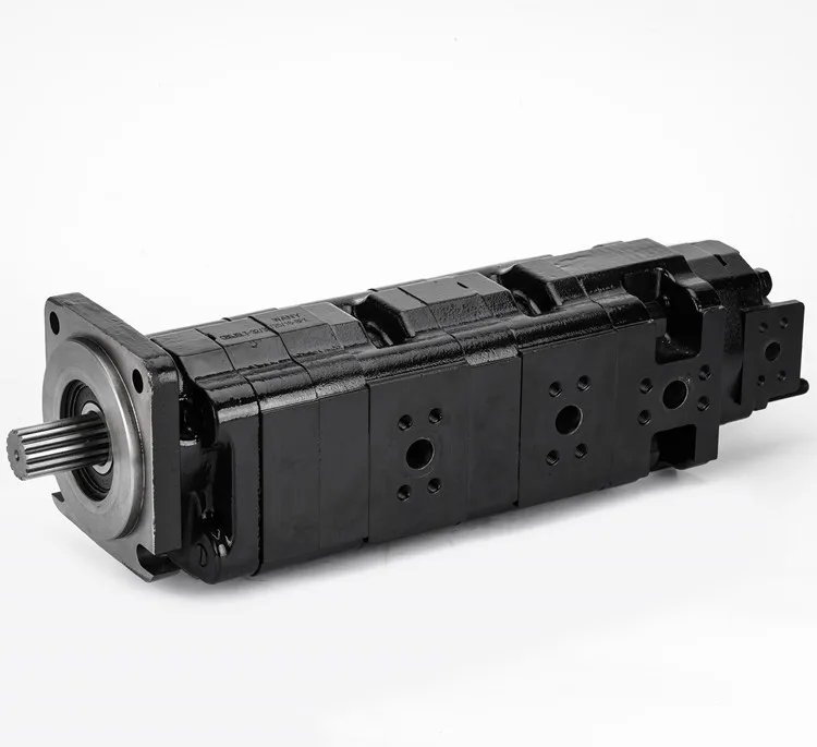 Machinery parts Hydraulic components for SANY/ZOOMLION/SUNWARD/LG qualified gear pump high pressure 4-stage pump