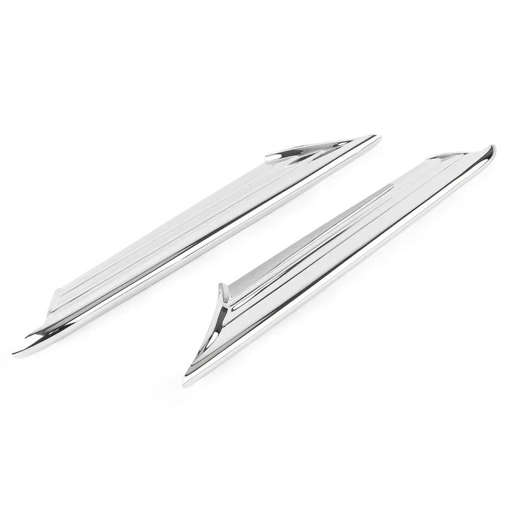 GoldWing GL1800 Chrome Motorcycle Side Vent Fairing Fins Scoop Accents Trim For Honda Gold Wing GL 1800 2012-2017