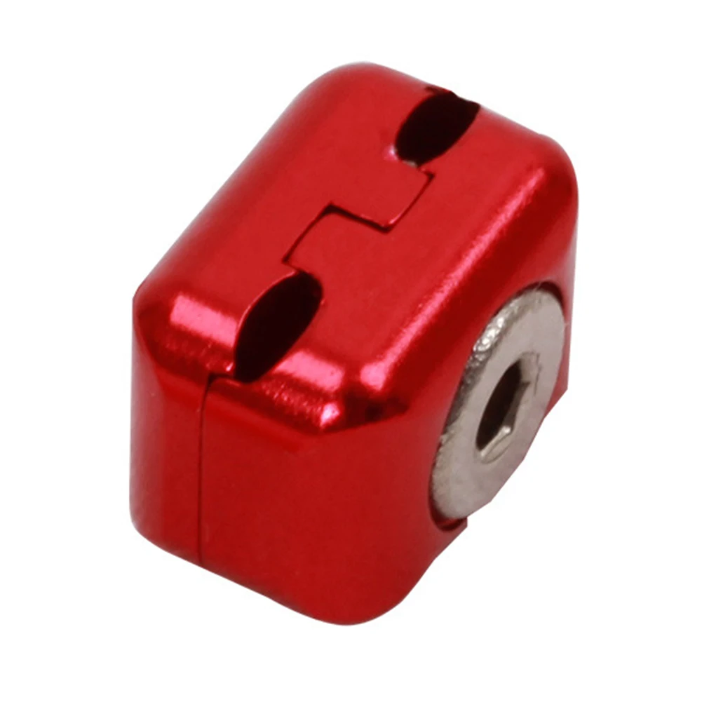 Cable Fastener Clip Arrow Rest Clamp Arrow Rest 1pcs 20*20*20mm 50g Black/Red Buckle Compound Bow Part Replacement