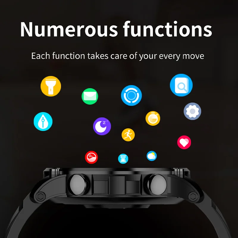 Wireless Calling Smart Watch Answer Call Full Touch Screen Sport Fitness Waterproof Smart Watch For Women Men Smartwatch