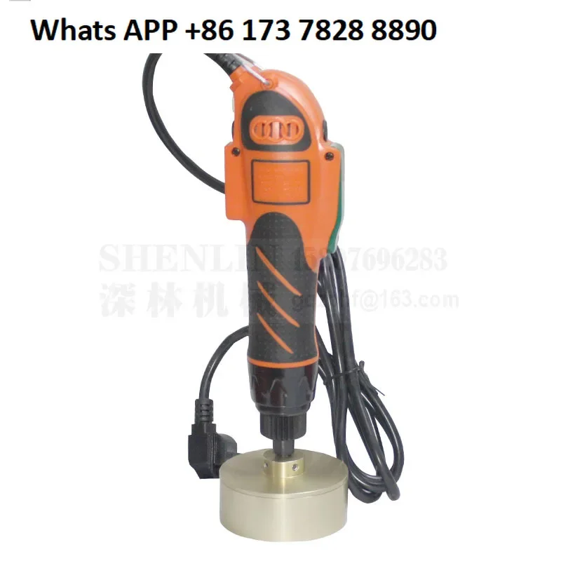 Máquina de bloqueo Laoganma, tapado manual, eléctrico, hojalata de 50-70 mm