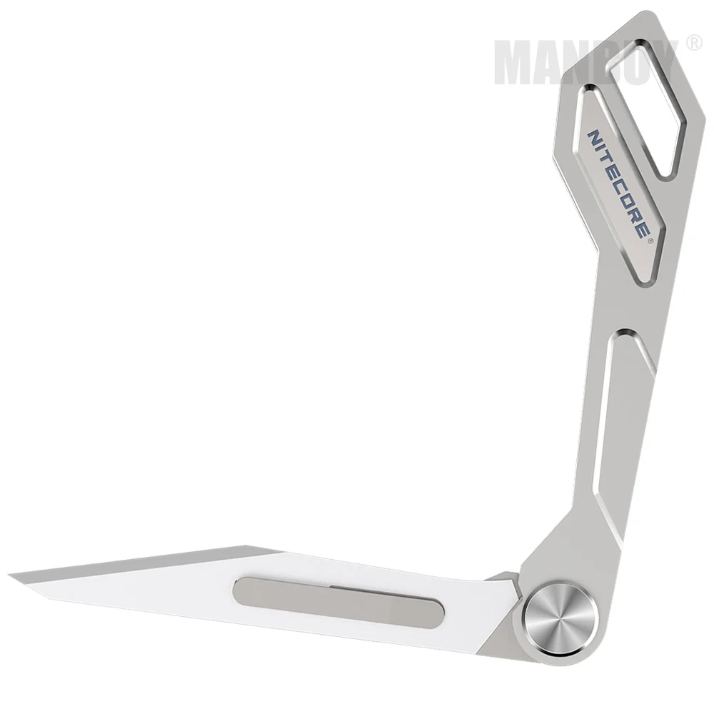 Wholesale Nitecore NTK05 Mini Knife Multi Functional Folding UltraTiny Titanium Keychain Tools for Outdoor Hunting Camp Fishing