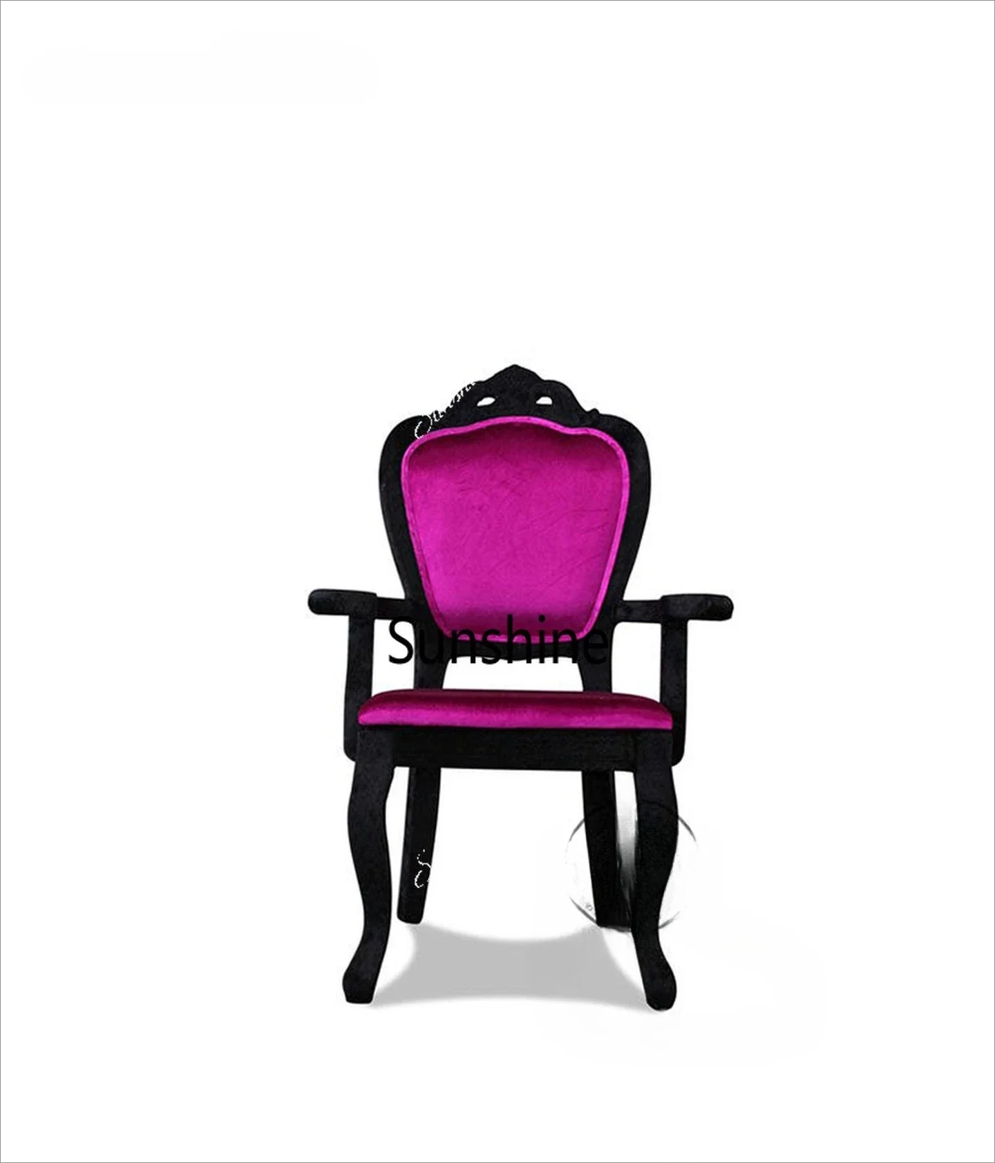

American court fabric soft bag cafe leisure chair