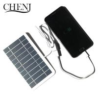 2W 5V 400mA Solar Panel Solar System for Cell Phone Battery Charger USB Output