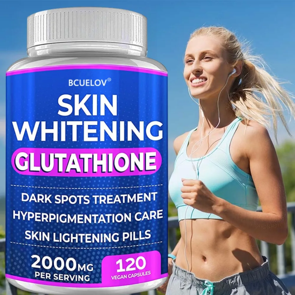 

L-Glutathione Capsules - Powerful Antioxidant, Supports The Immune System, Promotes Skin Health, Whitens