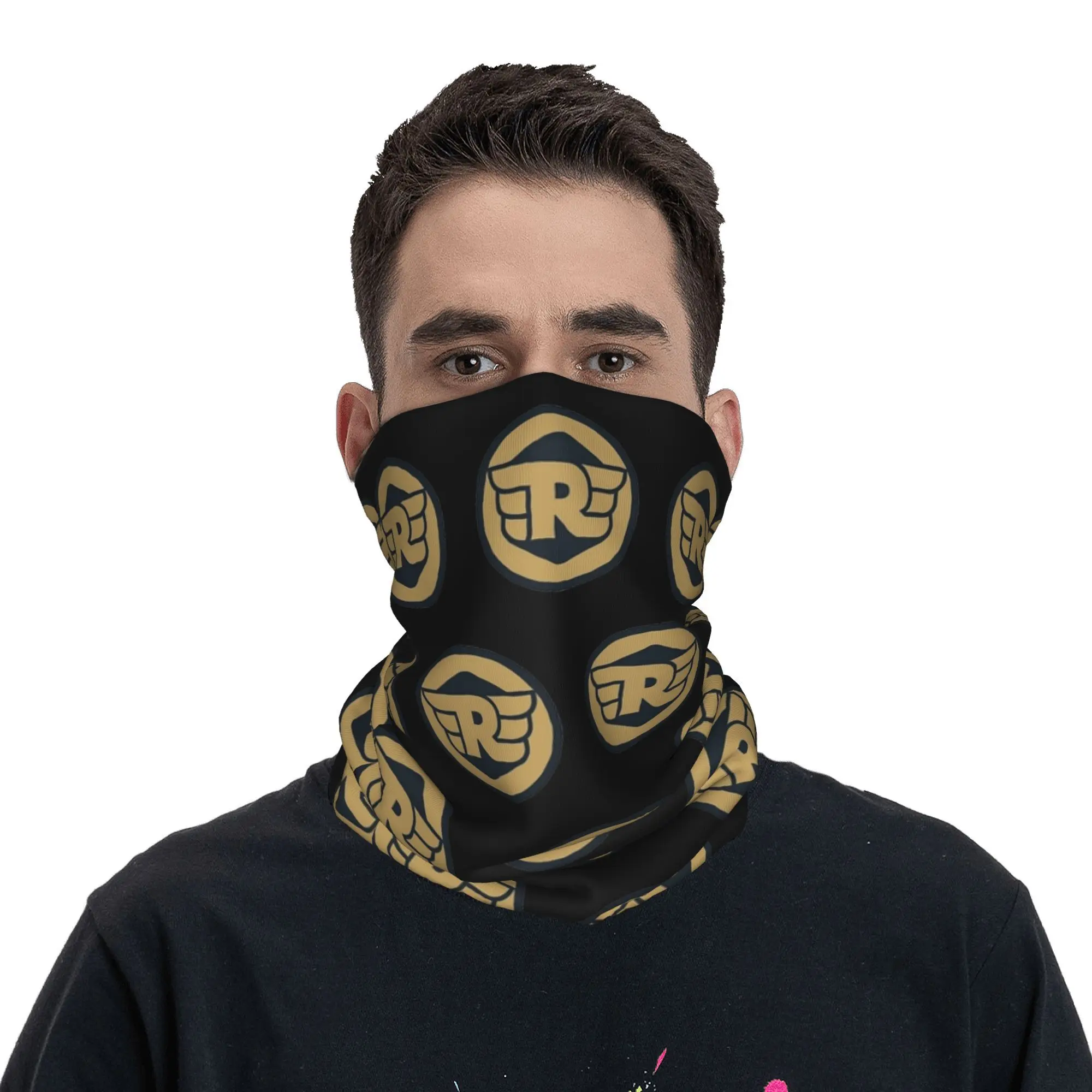 Royal Enfields  Racing Bandana Neck Gaiter Printed  Mask Scarf Multifunctional Cycling Scarf Riding Unisex Adult Washable