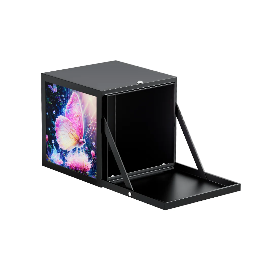 LED Light Box Display Outdoor   Advertisement Takeaway Box Advertising LED Playback Screen