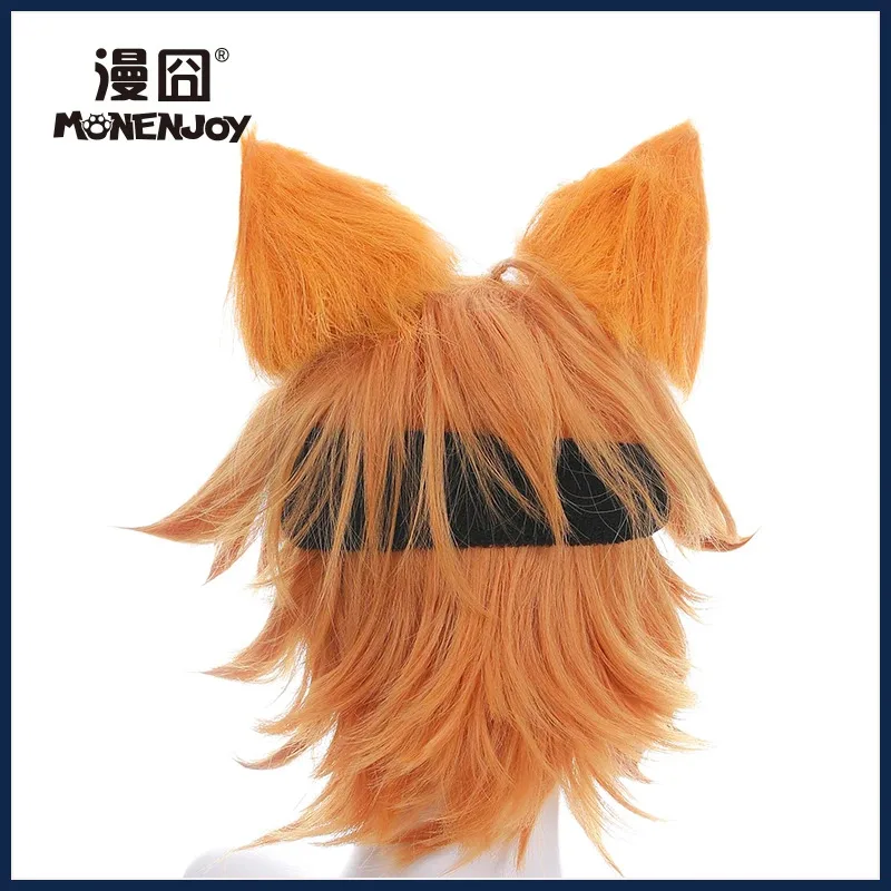 New Wigs and Embarrassment the King S Hundred Mile Xuan Ce Wu Kai Heijie Thermal Whirl Ear Tail Cos Accessories Outfits ZSAFUNG6 - view 2