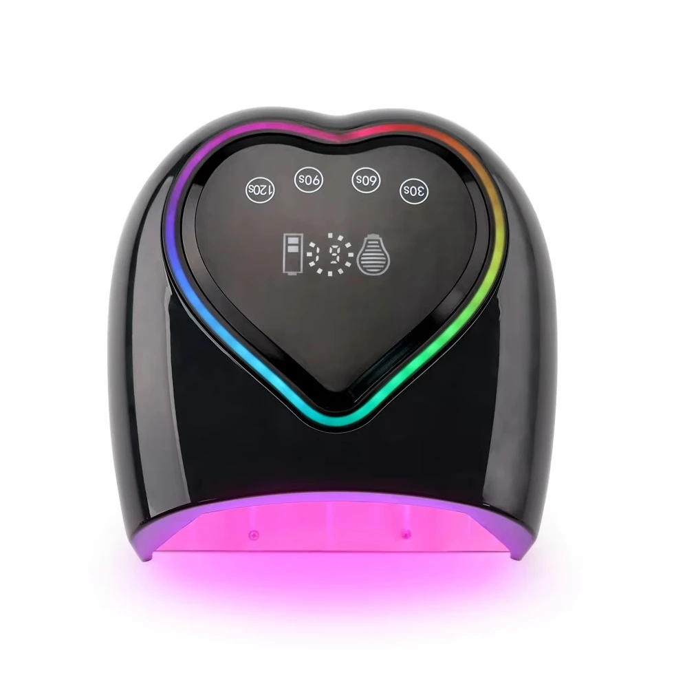 سوبر عمر البطارية الطويل 2025 نمط جديد 98 واط الأشعة تحت الحمراء مسمار مصباح اللاسلكي الهجين لتقوم بها بنفسك مسمار الفن القلب مصابيح قوس قزح مصباح لتهيئة الجو #1