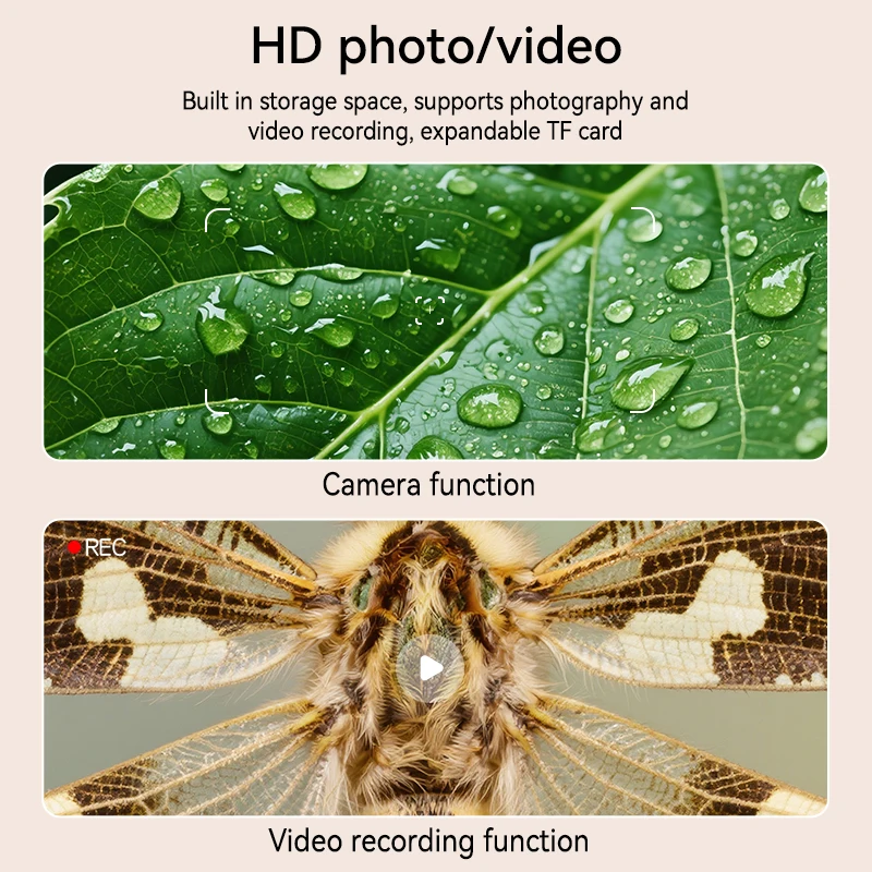 Digital Microscope For Kids Mini Pocket Handheld Microscope Toddlers Educational Science Kit Toys For Christmas Birthday Gift