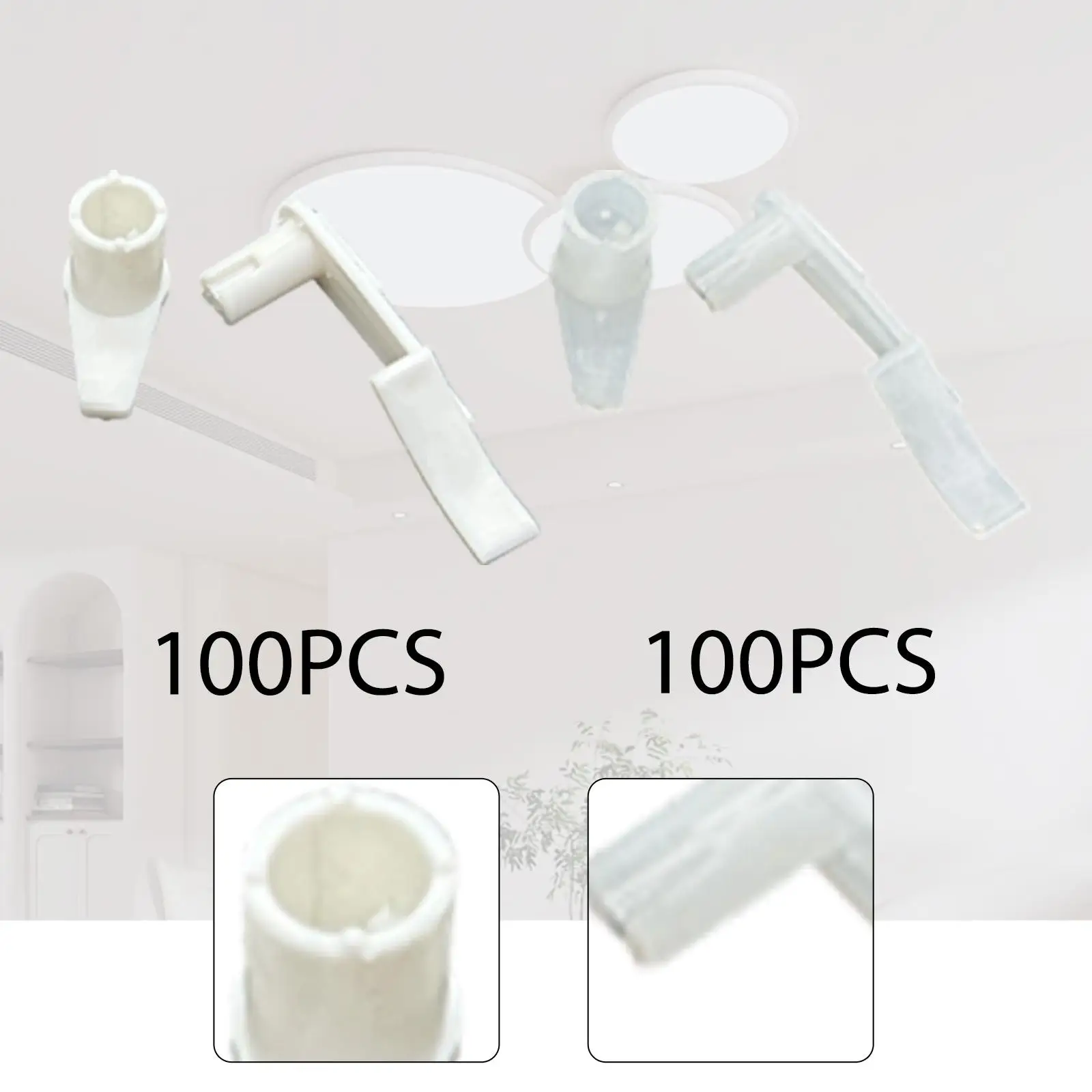 

Зажим для абажура на кронштейне, пластиковые аксессуары для крепления светильника для потолочного скрытого монтажа, надежная установка