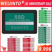 WEIJINTO SSD 128GB SATA3 2.5 Inch 256GB 500G 512GB 1TB Hard Drive 360GB 720GB Solid State Disk HD HDD for Desktop Laptop