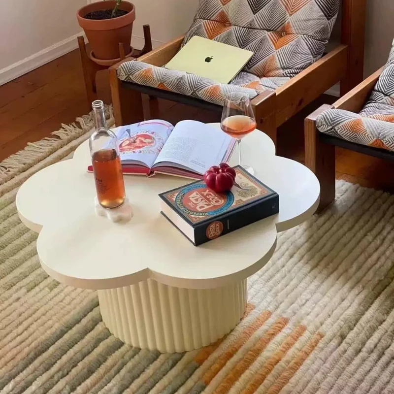 Cute Cartoon Side Table Nightstands Dopamine Art Dressing Side Tables Irregular Colorful Modern Wohnzimmertisch Funky Furniture