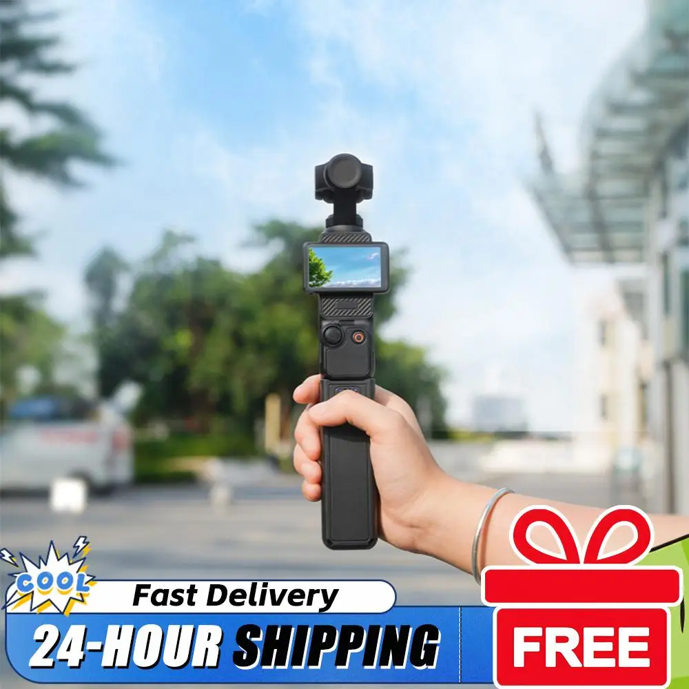 

Портативная ручка-аккумулятор для DJI Osmo Pocket 3: легкая зарядная ручка для экшн-камеры, ручка-держатель для камеры, внешний аккумулятор, источник питания для камеры