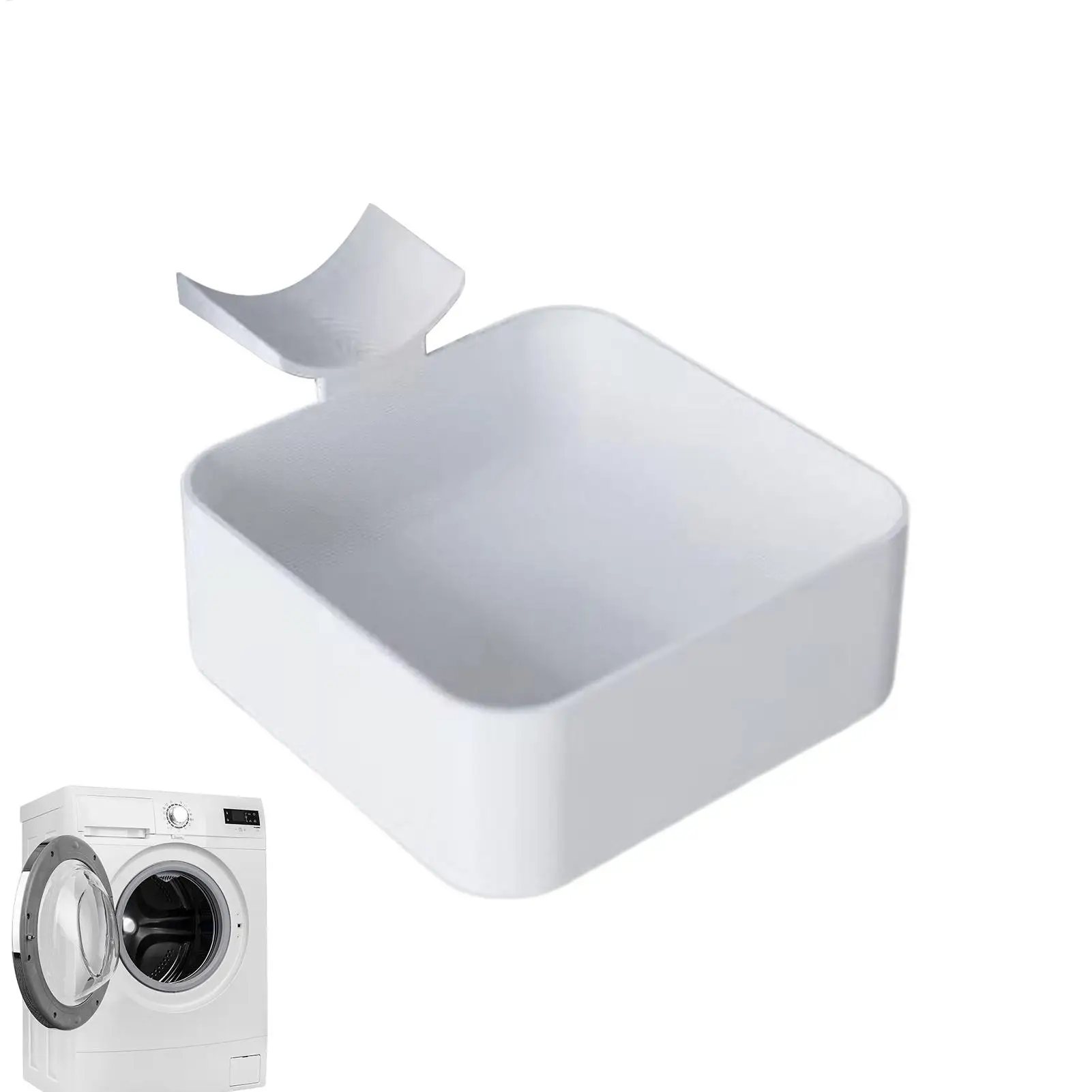 3D Printed Washing Machine Drain Pan Leak-Proof Universal Drip Tray Anti-Spill Water Catch Container For Laundry Basement Apart