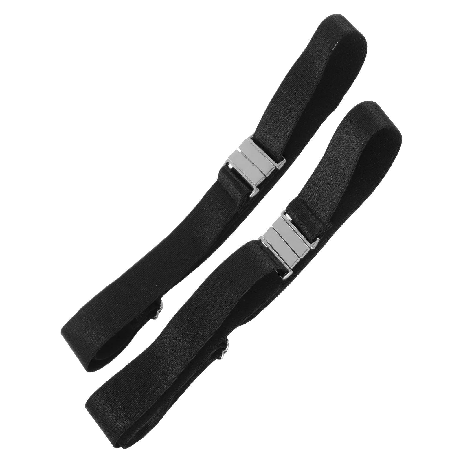 2 Pcs Thigh Garters Sock Belts for Adjustable Stay Men Strap Keeper Buckle